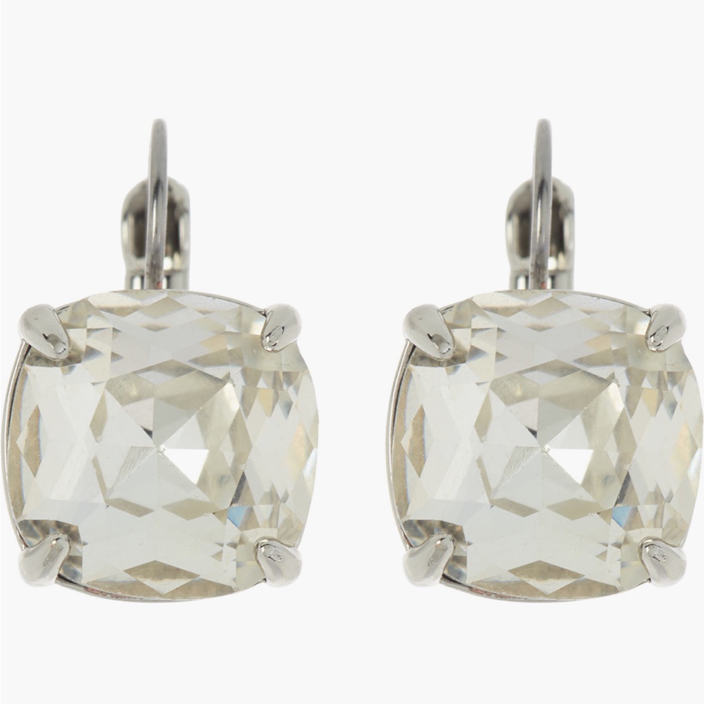 Kate Spade Square Dangle Lever Back Earrings 40$